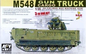 AFV Club 35S32 Camion armé M548 (Édition limitée à 2000 exemplaires) (1/35)