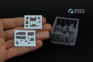 Quinta Studio QDS+48490 F-4S Phantom II 3D-Printed &amp;amp; coloured Interior on decal paper (Academy) (Small version) (with 3D-printed resin parts) 1/48 – immagine 2
