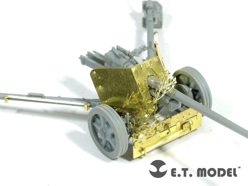 ET Model E72-025 Canon antichar allemand Pak 40 de 7,5 cm (Seconde Guerre mondiale) pour maquette DRAGON au 1/72