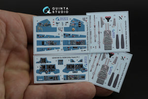Quinta Studio QD48188 Su-30SM 3D-Printed coloured Interior on decal paper (for KittyHawk kit) 1/48 – Bild 2
