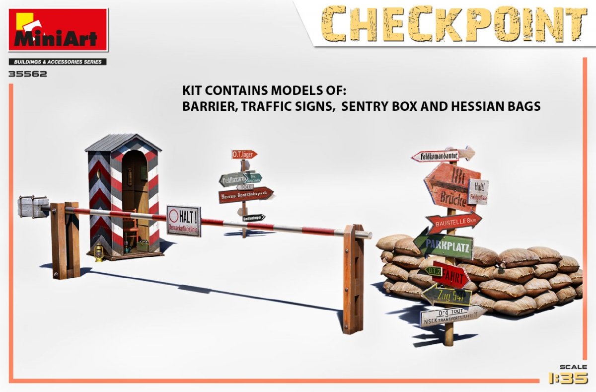MiniArt 35562 Checkpoint 1/35 – zdjęcie 2