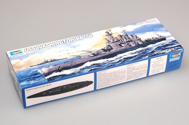 Trumpeter 05735 USS WASHINGTON BB-56 1/700 – immagine 2