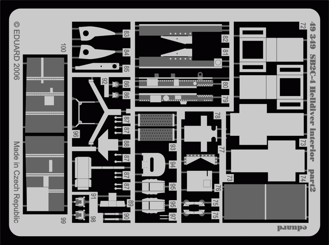 Eduard BIG4870 SB2C-4 1/48 MONOGRAM, REVELL – immagine 10