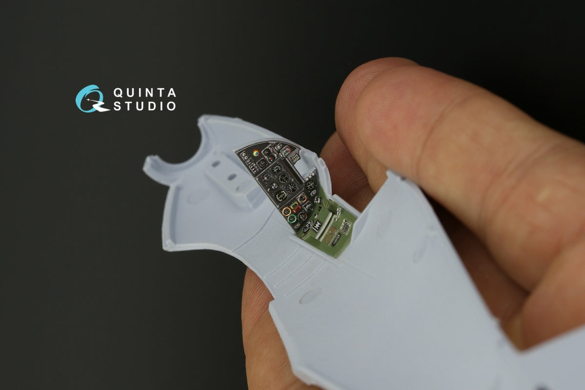 Quinta Studio QD48287 Hawker Hurricane family 3D-Printed &amp;amp; coloured Interior on decal paper (Airfix) 1/48 – immagine 3