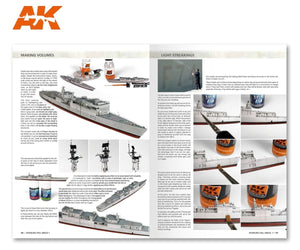AK Interactive AK098 MODELLING FULL AHEAD 1 / KNOX &amp;amp; BALEARES CLASS EN – zdjęcie 4