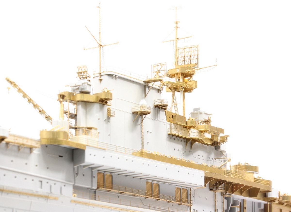 Pontos 37031FN USS CV-6 Enterprise 1942 Detail up set (Teak tone wooden deck) 1/350 – immagine 4