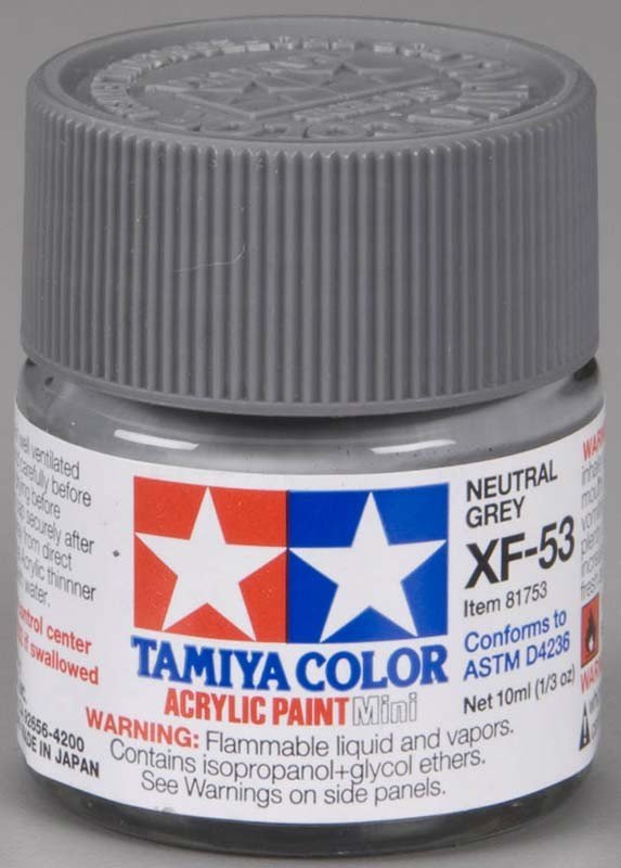 Tamiya XF53 Neutral Grey (81753) Acrylic paint 10ml – Bild 3