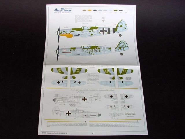 Trumpeter 02409 Messerschmitt Bf109 G-10 1/24 – immagine 2