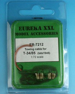 Eureka XXL ER-7212 Towing cable for T-34/85 1945 and post-war production 1/72