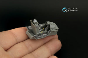 Quinta Studio QD48388 F-16A MLU 3D-Printed &amp;amp; coloured Interior on decal paper (Kinetic) 1/48 – immagine 11