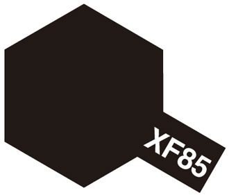 Tamiya XF85 Rubber Black (80385) Enamel Paint – immagine 2