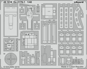 Eduard BIG49234 Do 217N-1 1/48 ICM – immagine 4
