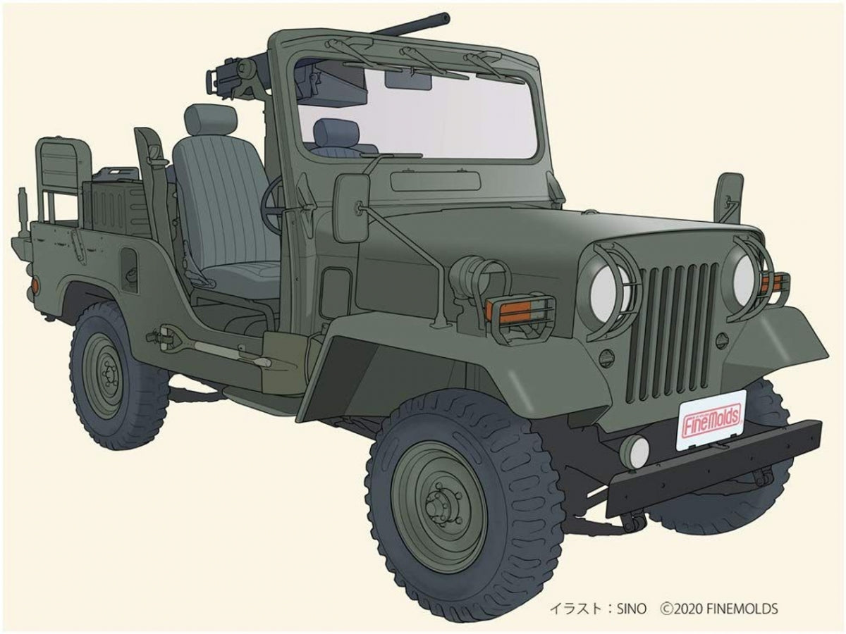 Fine Molds HC03 Camion léger Type 73 avec figurine Himeko en costume historique 1/35 – image 3