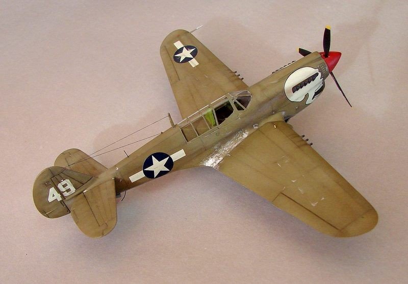 Hasegawa A9 P-40N Warhawk 1/72 – zdjęcie 16
