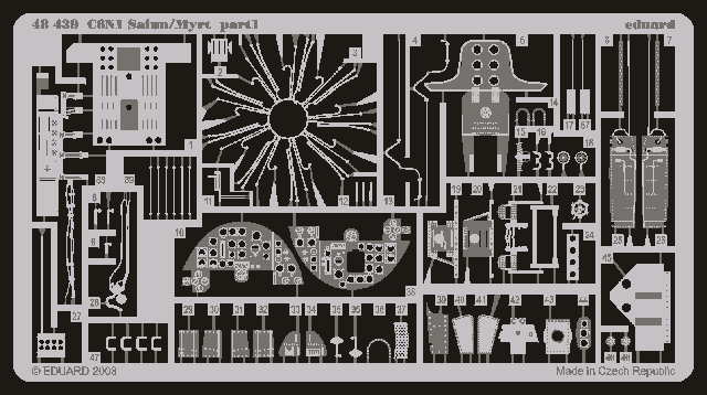 Eduard 48439 C6N1 Saiun/ Myrt 1/48 (HASEGAWA) – immagine 2