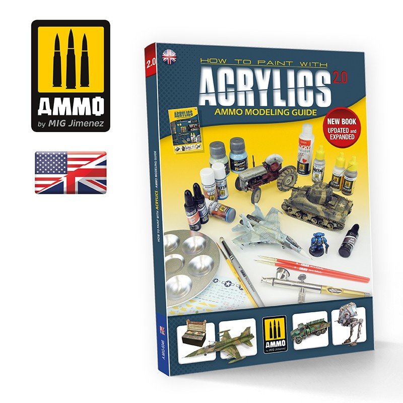Munitions du Mig 6046 : Comment les peindre à l’acrylique 2.0. Guide de modélisme des munitions (anglais)