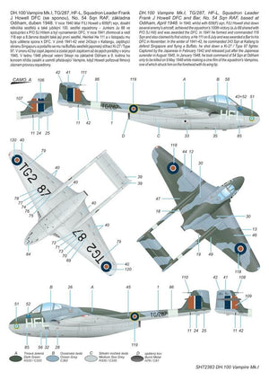 Special Hobby 72383 DH.100 Vampire Mk. I &amp;#39;RAF, RAAF and Armée de l&amp;#39;Air&amp;#39; 1/72 – Bild 5