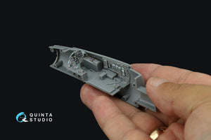 Quinta Studio QD72079 F-15C Early/F-15A/F-15J early 3D-Printed &amp;amp; coloured Interior on decal paper (GWH) 1/72 – zdjęcie 8
