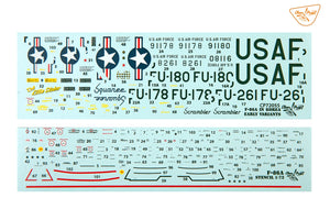 Clear Prop! CP72055 North American F 86 A Sabre in Korea - Early Variants (Advanced Kit) – Bild 22