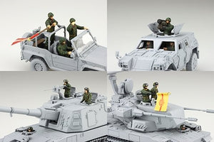 Fujimi 723426 MI-25 JGSDF Staff (for Car/Tank 1) 1/72 – immagine 3