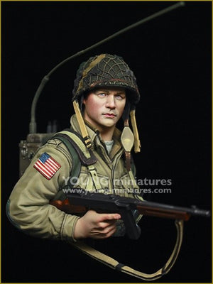 Young Miniatures YM1885 US Airborne Radio Operator CARENTAN 1944 1/10 – zdjęcie 6