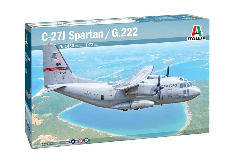 Italeri 1450 C-27J SPARTAN / G.222 1/72 – zdjęcie 2