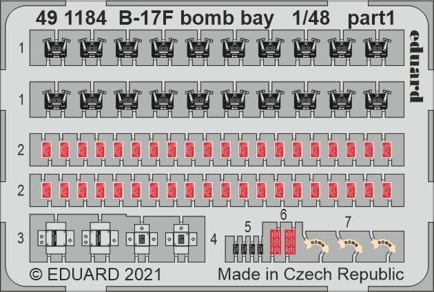 Eduard BIG49299 B-17F part II HK Models 1/48 – image 4
