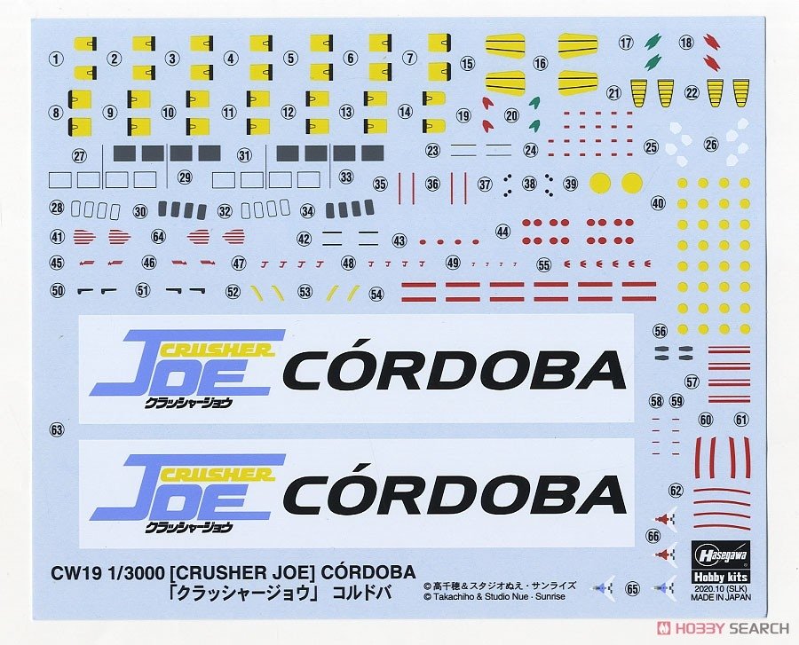 Hasegawa CW19 Crusher Joe Cordoba 1/3000 – immagine 11