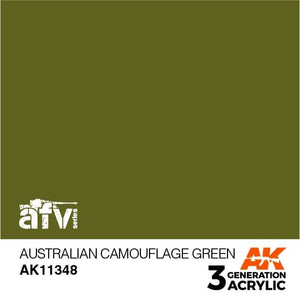 AK Interactive AK11348 Australian Camouflage Green 17ml