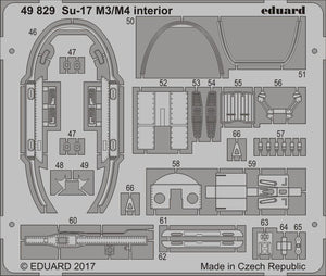 Eduard 49829 Su-17 M3/ M4 intérieur KITTY HAWK 1/48 – image 2