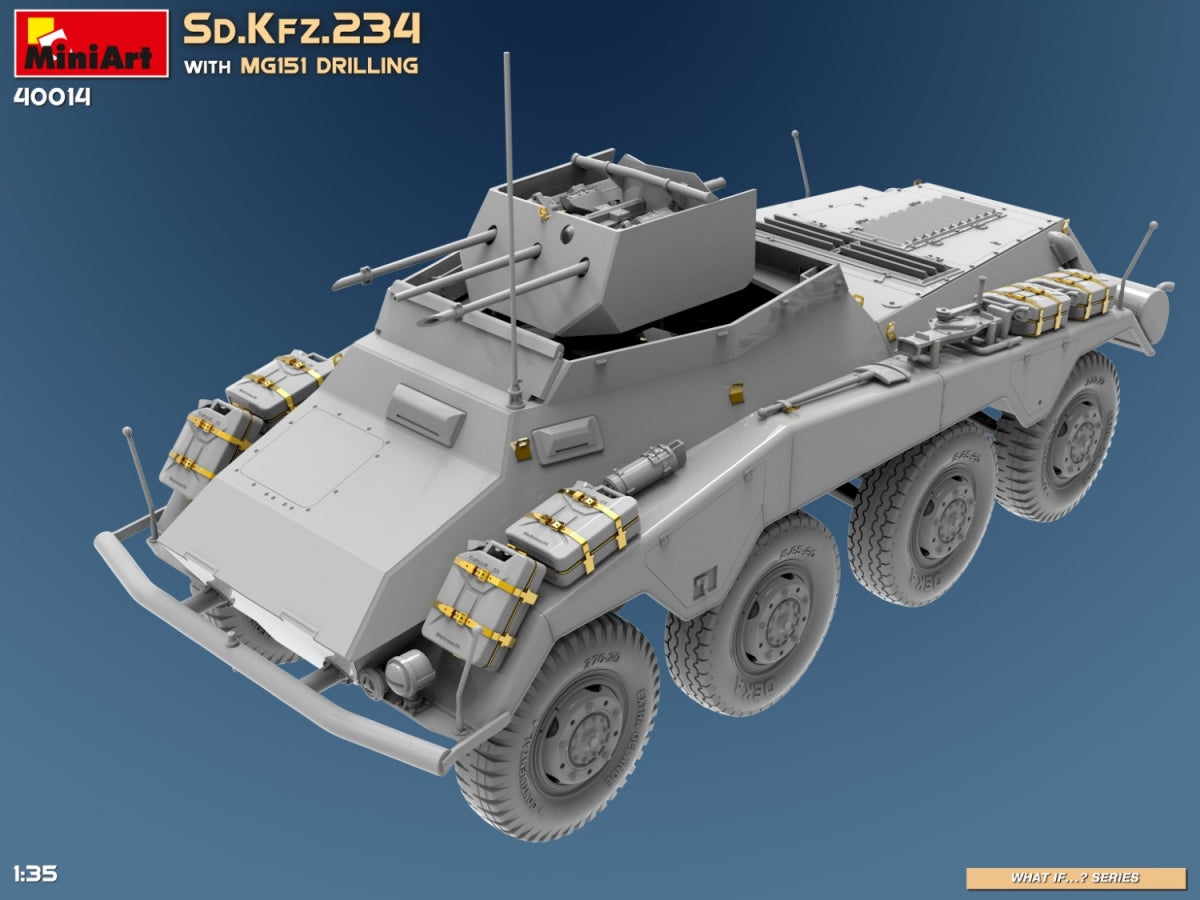 MiniArt 40014 Sd.Kfz.234 WITH MG151 DRILLING 1/35 – zdjęcie 11