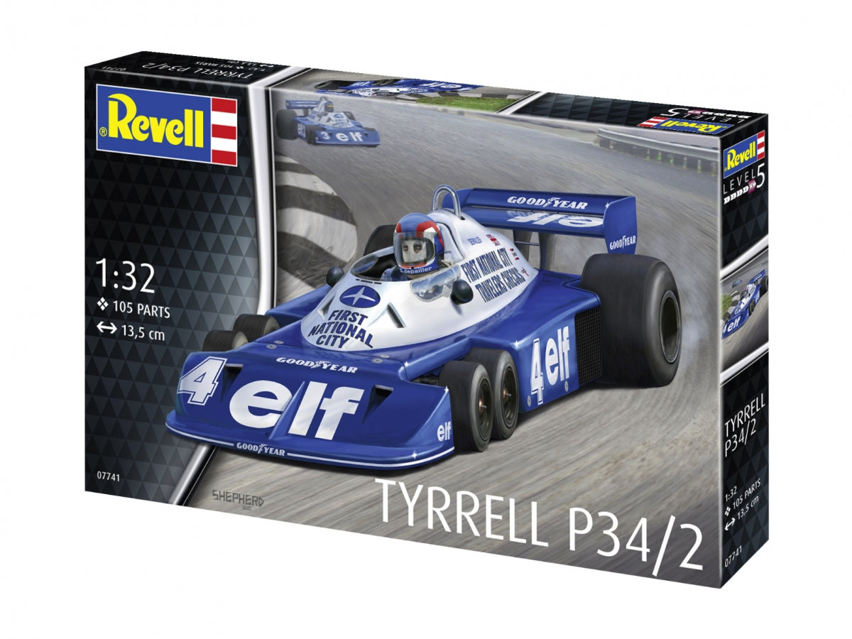Revell 07741 Tyrrell P34-2 (6-Wheeler) 1/32 – immagine 2