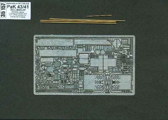 Aber 35157 Niemiecka armata przeciwpancerna Pak 43/41 cz.1 zestaw podstawowy (AFV) 1/35