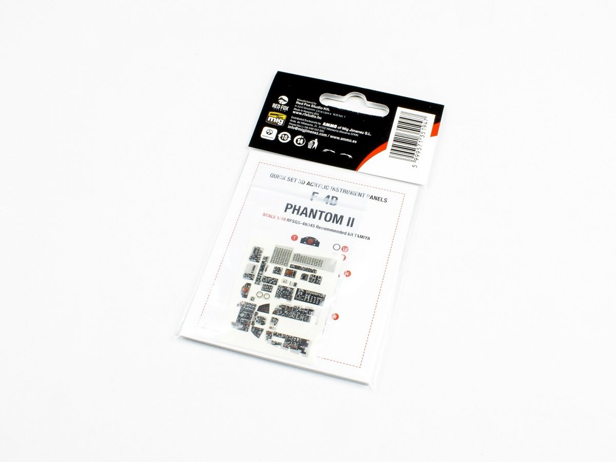 Red Fox Studio QS-48045 McDonnell DOUGLAS F-4B Phantom II Tamiya 1/48 – immagine 2