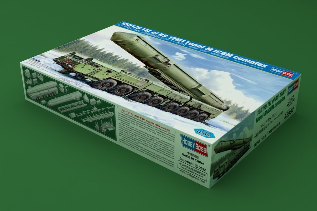 Hobby Boss 82952 15U175 TEL of RS-12M1 Topol-M ICBM complex 1/72 – image 2