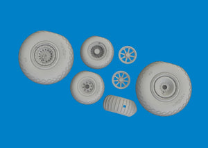 Eduard 6481113 B-24D wheels HOBBY BOSS 1/48 – Bild 3