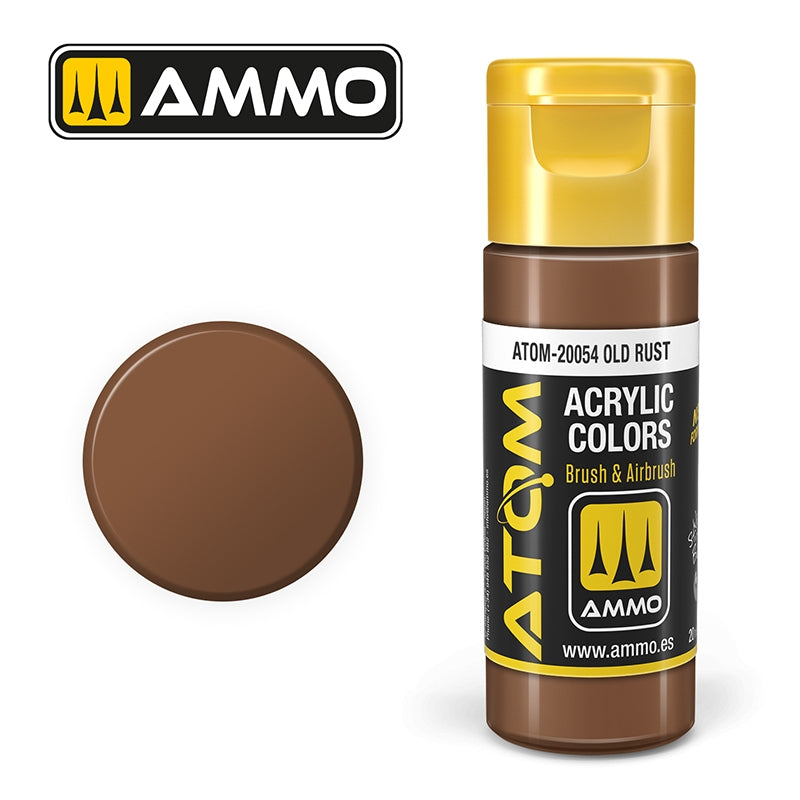 Ampoil Mig Jimenez 20054 ATOM COLOR Old Rust 20ml