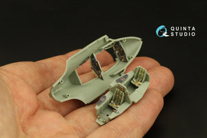 Quinta Studio QD72083 Me 163 3D-Printed &amp;amp; coloured Interior on decal paper (Academy) 1/72 – imagen 10