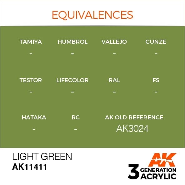 AK Interactive AK11411 Vert clair 17 ml – image 3