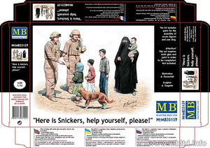 Master Box 35159 Here is Snickers, help yourself, please! 1/35