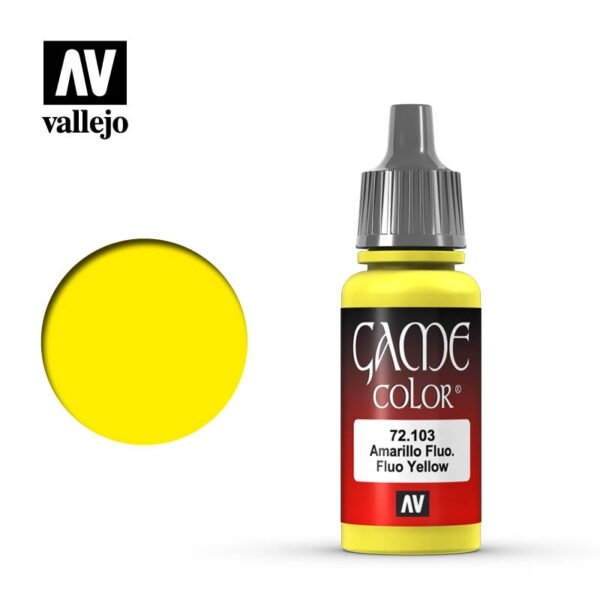 Vallejo 72103 Game Color - Jaune fluorescent 18 ml