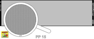 Aber PP15 Engrave plate (140 x 39 mm) - pattern 15 – immagine 2