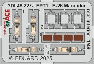 Eduard 3DL48227 B-26 Marauder rear interior SPACE ICM 1/48 – Bild 4