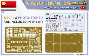 MiniArt 35333 Pz.Kpfw.IV Ausf. G Last/Ausf. H Early. NIBELUNGENWERK PROD. MAY-JUNE 1943. 2 IN 1 INTERIOR KIT 1/35 – Bild 7