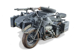 Italeri 7406 ZUNDAPP KS 750 with Sidecar 1/9 – zdjęcie 2