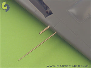 Ensemble d&amp;#39;armement Master AM-48-017 Fw 190 A2 - A5 (embouts de canon MG 17, canons MG FF, canons MG 151 dans des carénages) et tube Pitot (1/48) – image 6