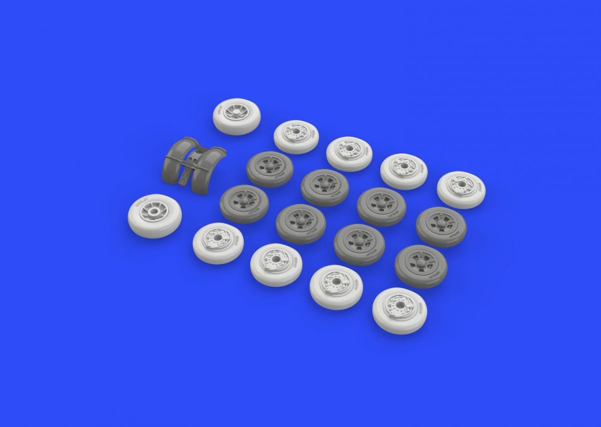 Eduard 672143 Victor wheels 1/72 AIRFIX – zdjęcie 4