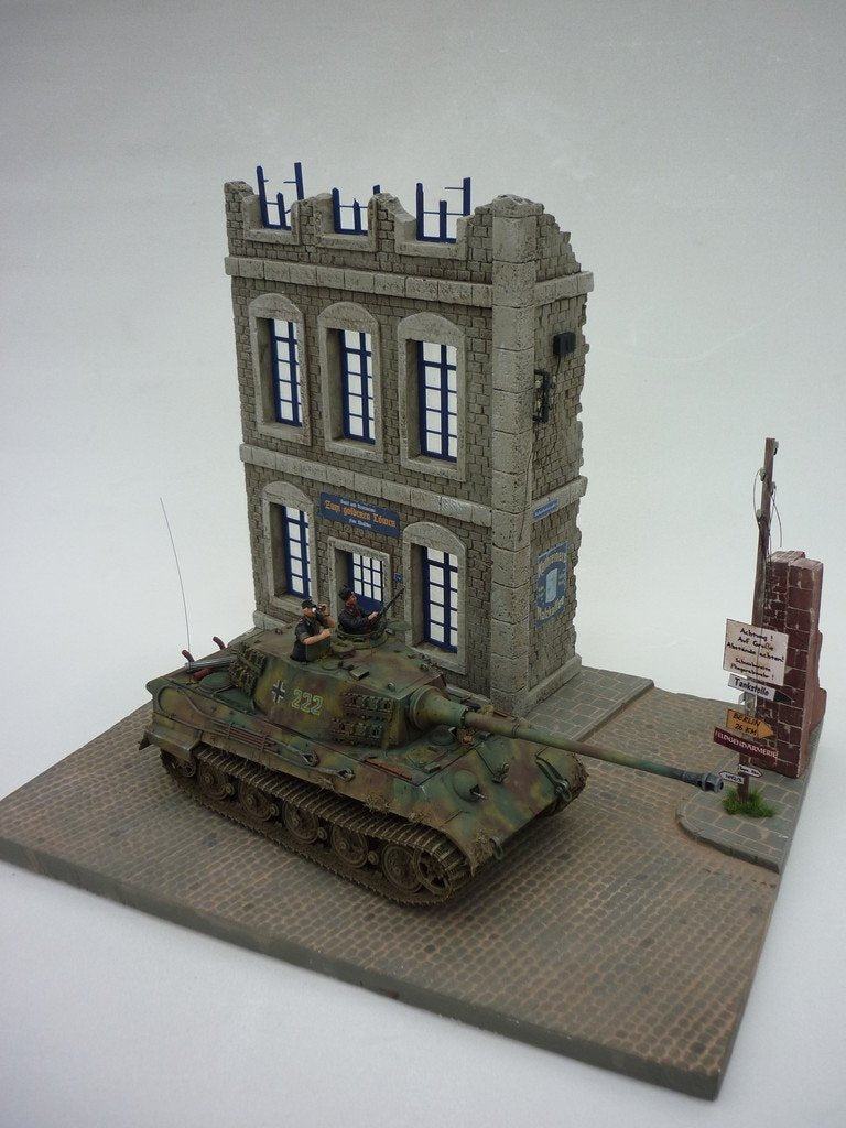 RT-Diorama 35197 Socle de diorama : « Coin de rue » 1/35 – image 8