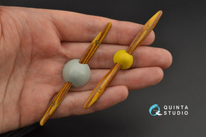 Quinta Studio QP32005 Wooden propellers Axial Wolff (Roden) 1/32 – immagine 4