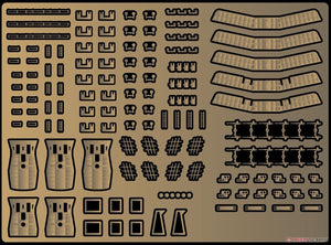 Fujimi 433172 TOKU-99 EX-1 Photo-Etched Parts for IJN Heavy Cruiser Ibuki 1/700 – zdjęcie 2